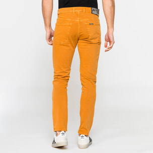 JEANS COLOR SLIM FIT IN BULL DENIM STRETCH TINTO OLD