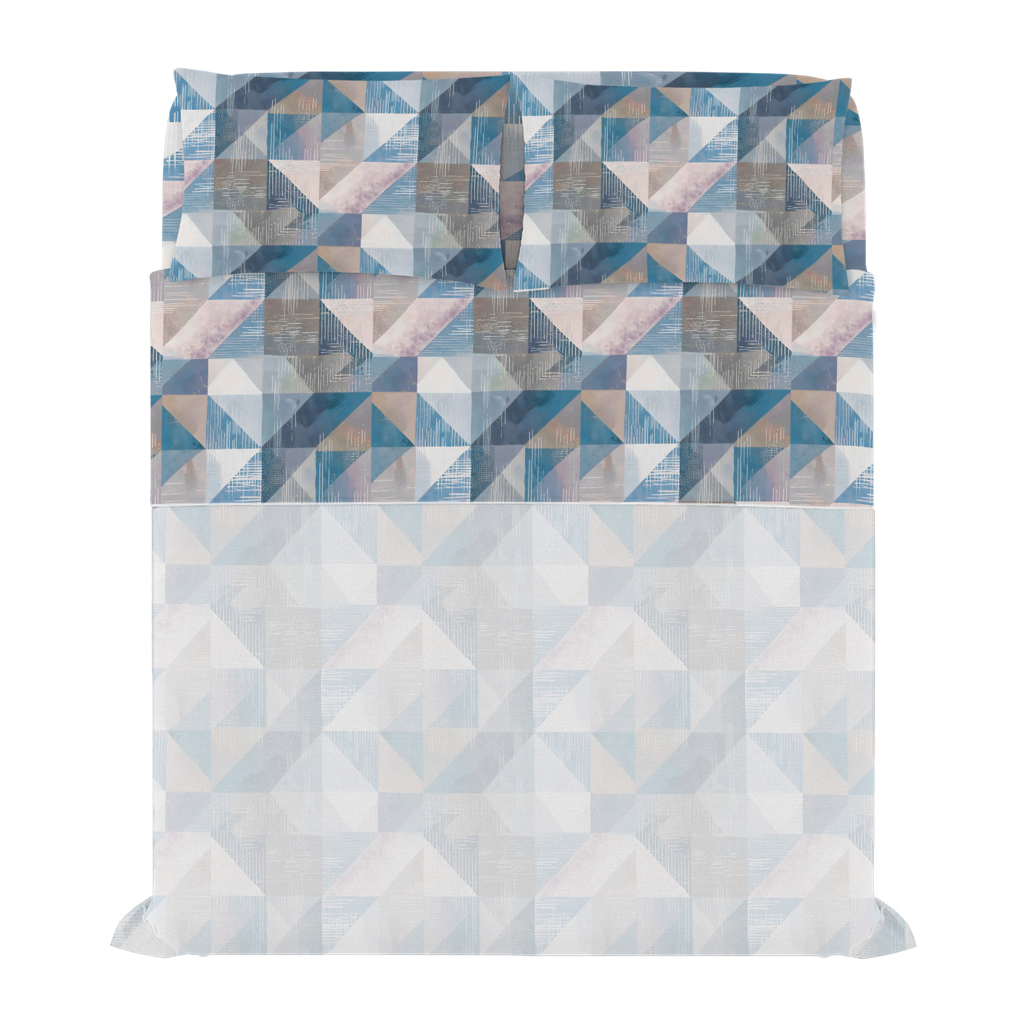 COMPLETO LETTO RIVER MATRIMONIALE SEPIK BLUE