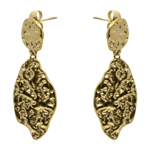 Pendientes Viusma acabado oro amarillo 18k