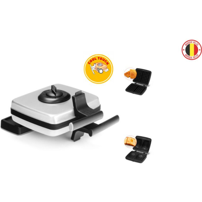 Gaufrier, croque monsieur FRIFRI COOL TOUCH WA102A + FM0025