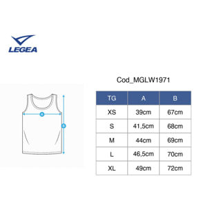 Canotta palestra da donna FEPLA gialla
