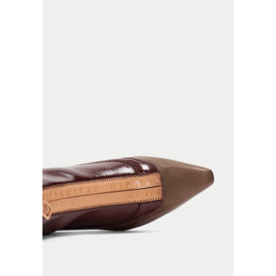 Botin Dalia Taupe marron 6,5 cm