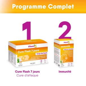 VITAMIN'22 - Immunité - Vitamines, Minéraux, Échinacée et Propolis - Renforce les défenses immunitaires et réduit la fatigue - Cure de 30 jours