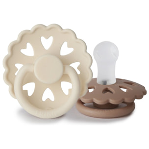 Frigg Pack 2 Chupetes Block Silicona Fairytale