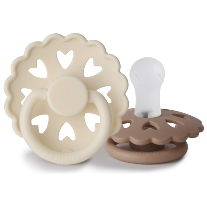 Frigg Pack 2 Chupetes Block Silicona Fairytale