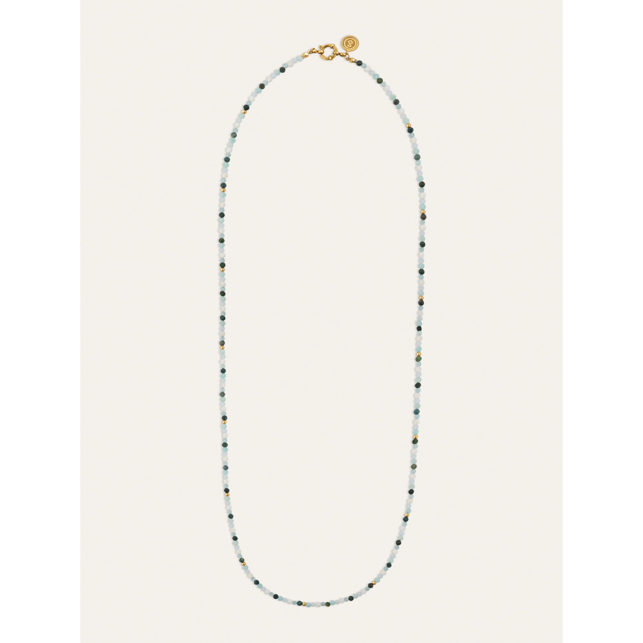 Collar Long Altea Ice Acero long Baño Oro