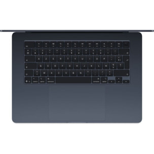 Ordinateur Apple MACBOOK Air 13,6" Puce M4 CPU 10 / GPU 8 coeurs Mémoire RAM 16Go Stockage 1To SSD Retina Minuit