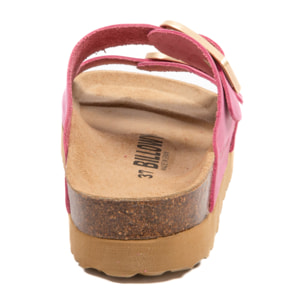 SANDALO CON ZEPPA BILLOWY ROSA