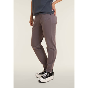 Pantaloni sportivi con fondo a polsino e coulisse