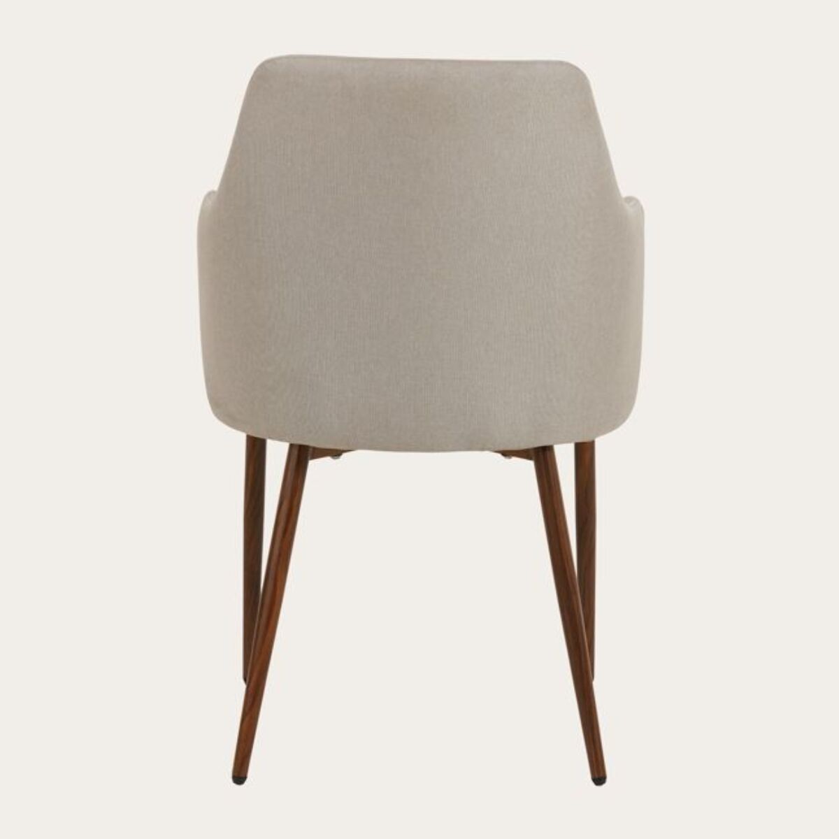 Rune -bois/textile/mousse pu-couleur beige 53 x 85 x 54 cm