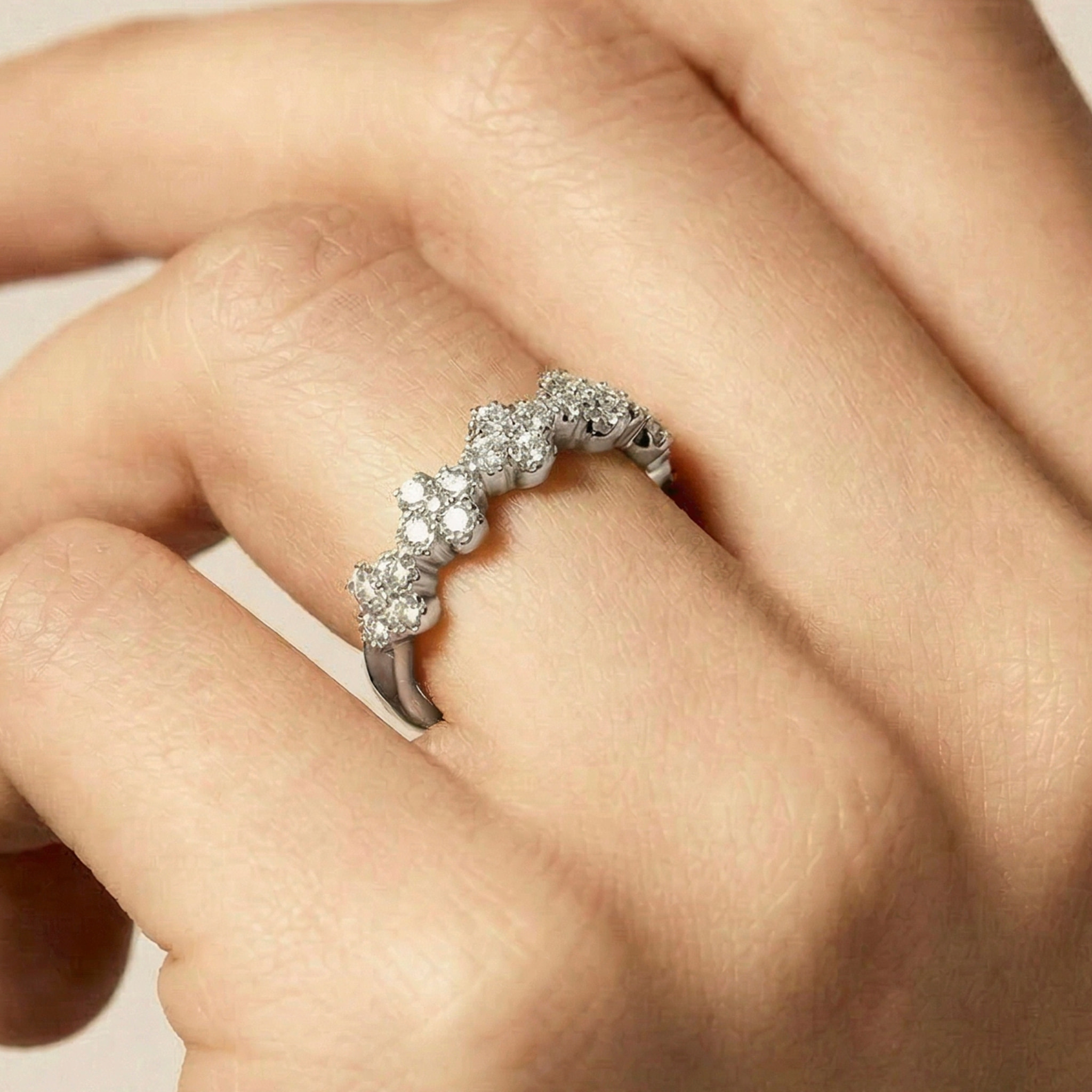 Anillo Siskal acabado plata
