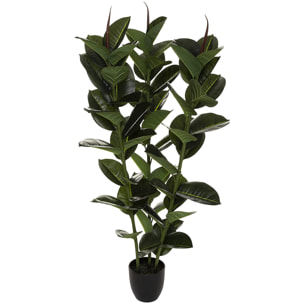 Planta artificial de Ficus robusta Altura 120cm- Atmosphera