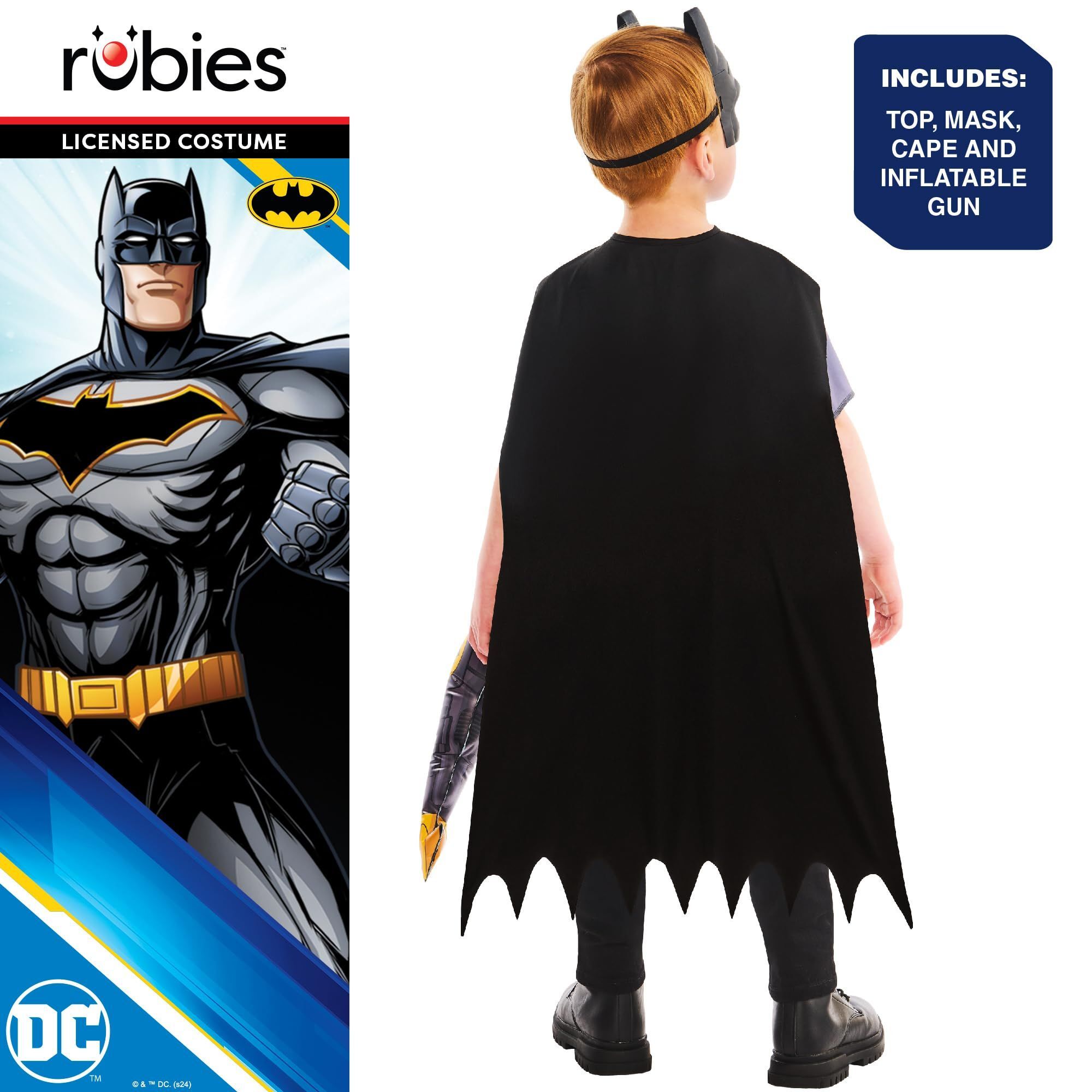 KIT DISFRAZ BATMAN INF