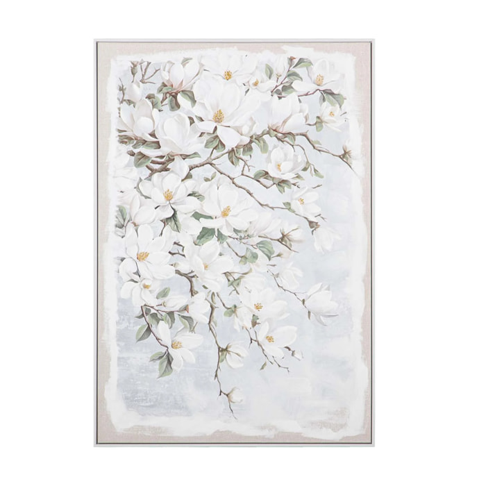 Cuadro Almendro 80% Pintado A Mano 80x4x120 Cm