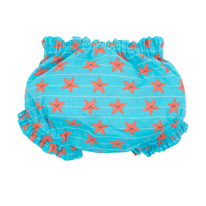 Pantalón bombacho - Turquesa