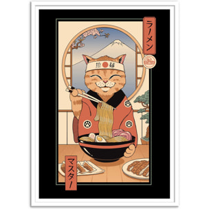 Affiche - Ramen Meowster - Vincent Trinidad