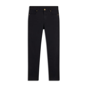 Pantaloni donna in navetta con vita regular e fit skinny