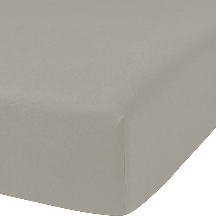 Drap Housse - Bonnet:23cm Mastic