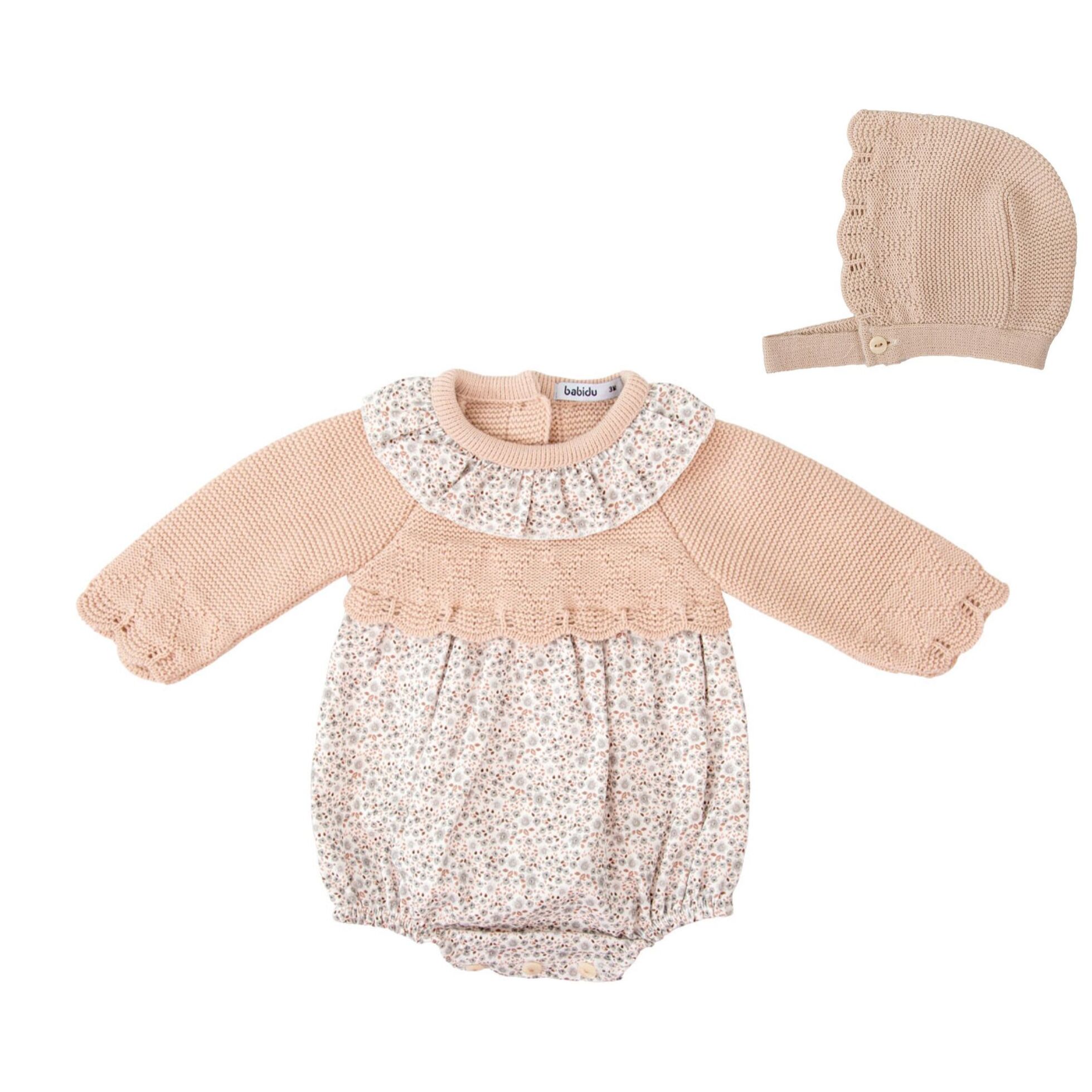 Pelele Punto Bebe Niña Escarcha