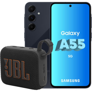 Smartphone SAMSUNG Pack Galaxy A55 + Enceinte JBL GO 4