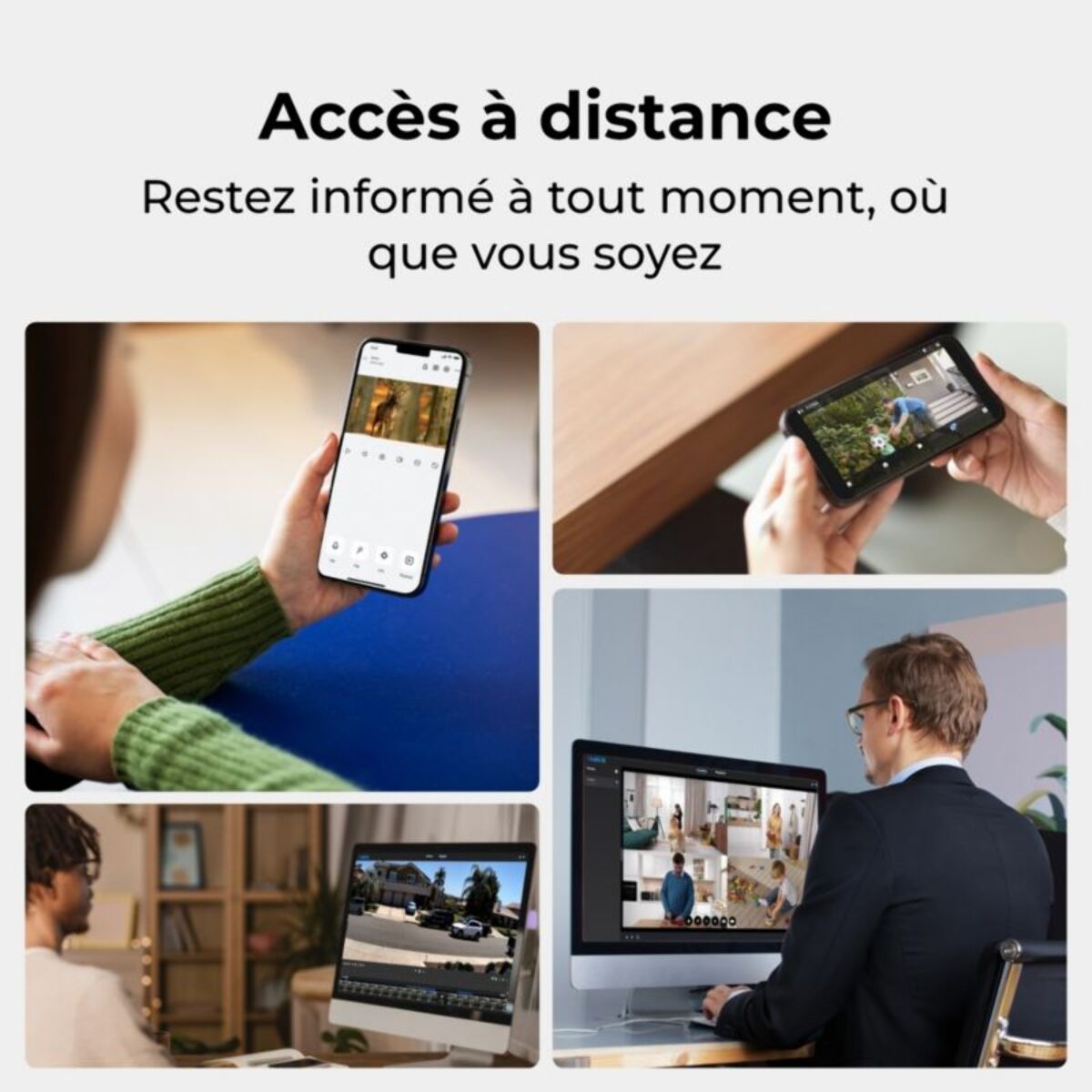 Caméra de surveillance REOLINK W320 Blanche