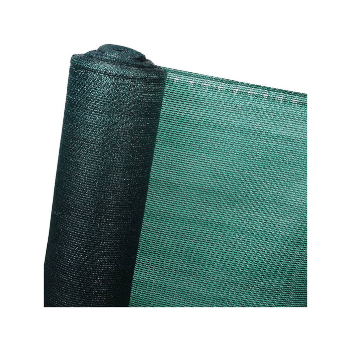 Brise vue synthétique "Verdo" - 1 x 10 m - 90g/m² - Vert