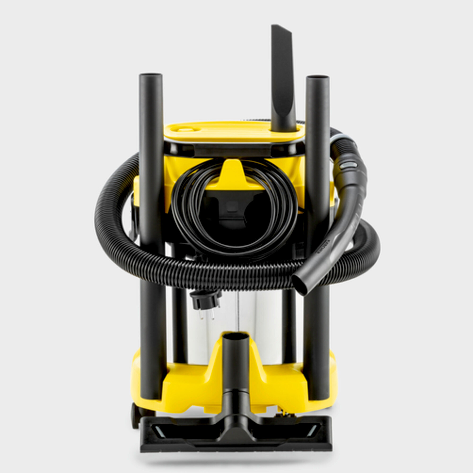Aspirateur eau et poussière Karcher WD 3 S V-15/4/20 - Puissance 1000W- Capacité 15L- Cuve inox- Flexible 4m