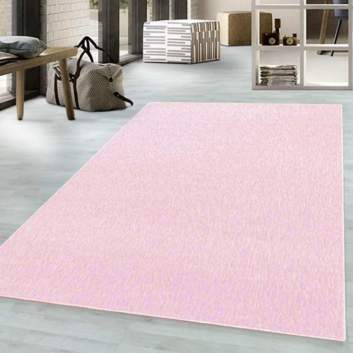 Tapis salon et chambre tissé motif uni MASU