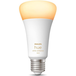 Ampoule LED connectée PHILIPS HUE E27 White Ambiance 100W