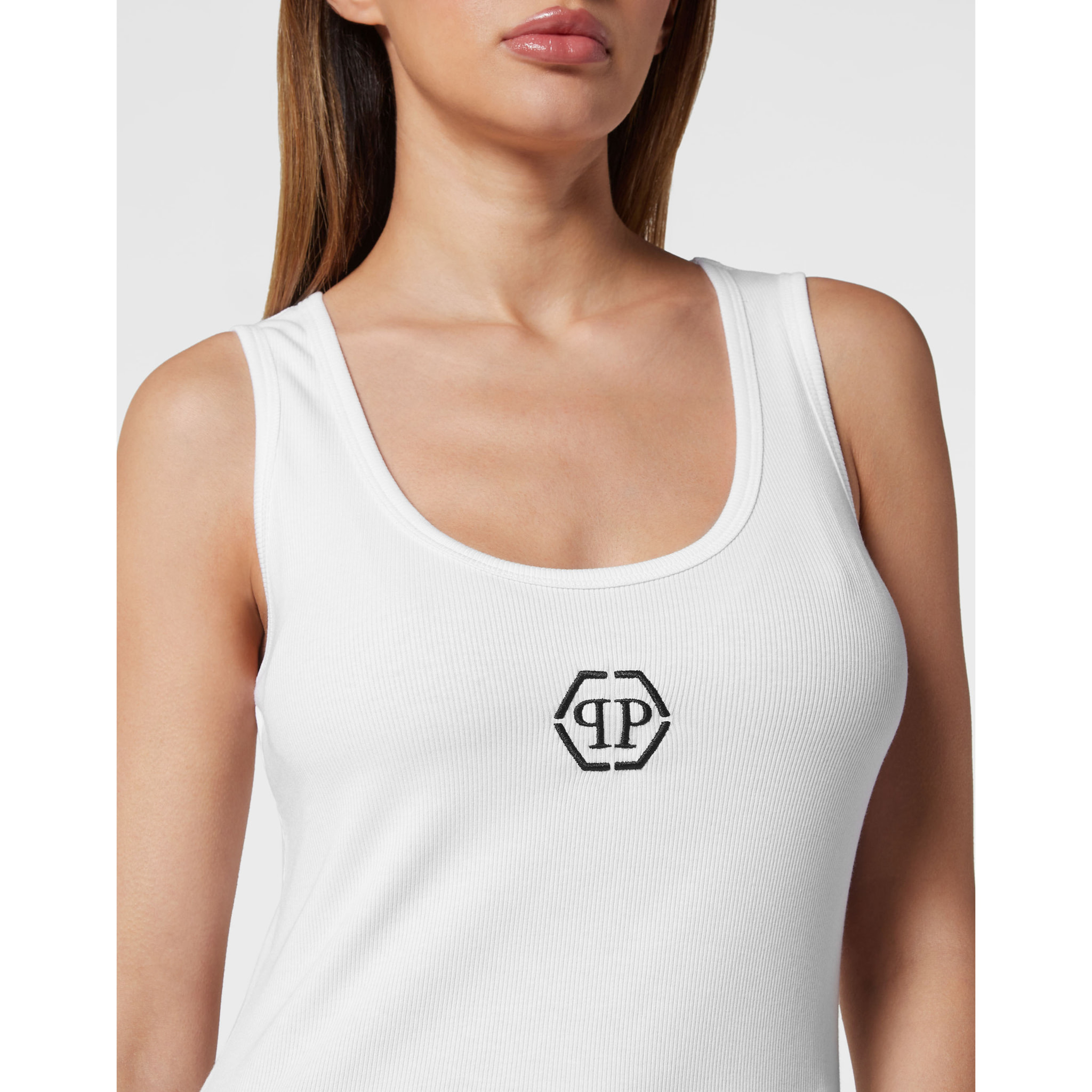 PHILIPP PLEIN Tank Top HEXAGON