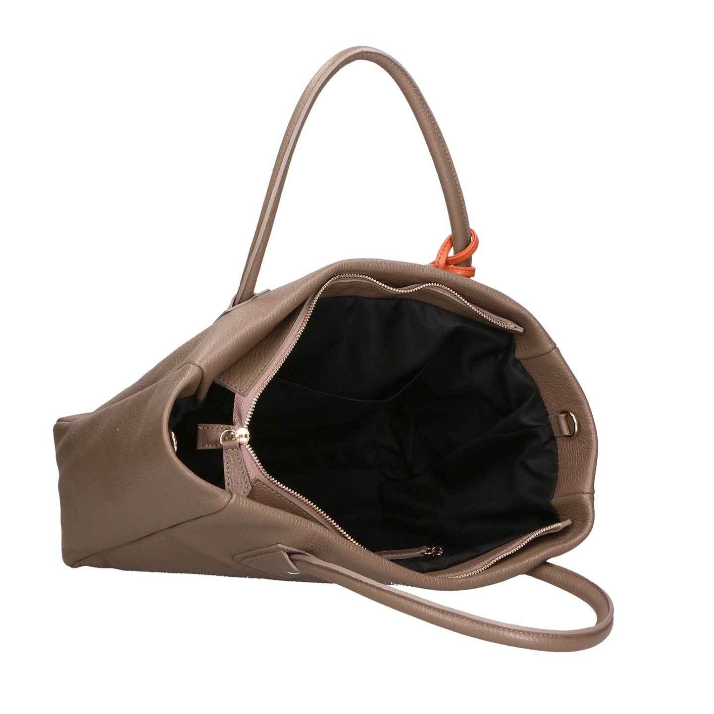Borsa a spalla da donna - Modello Rosalie - 100% pelle - 46.0 x 27.5 x 10.0 cm