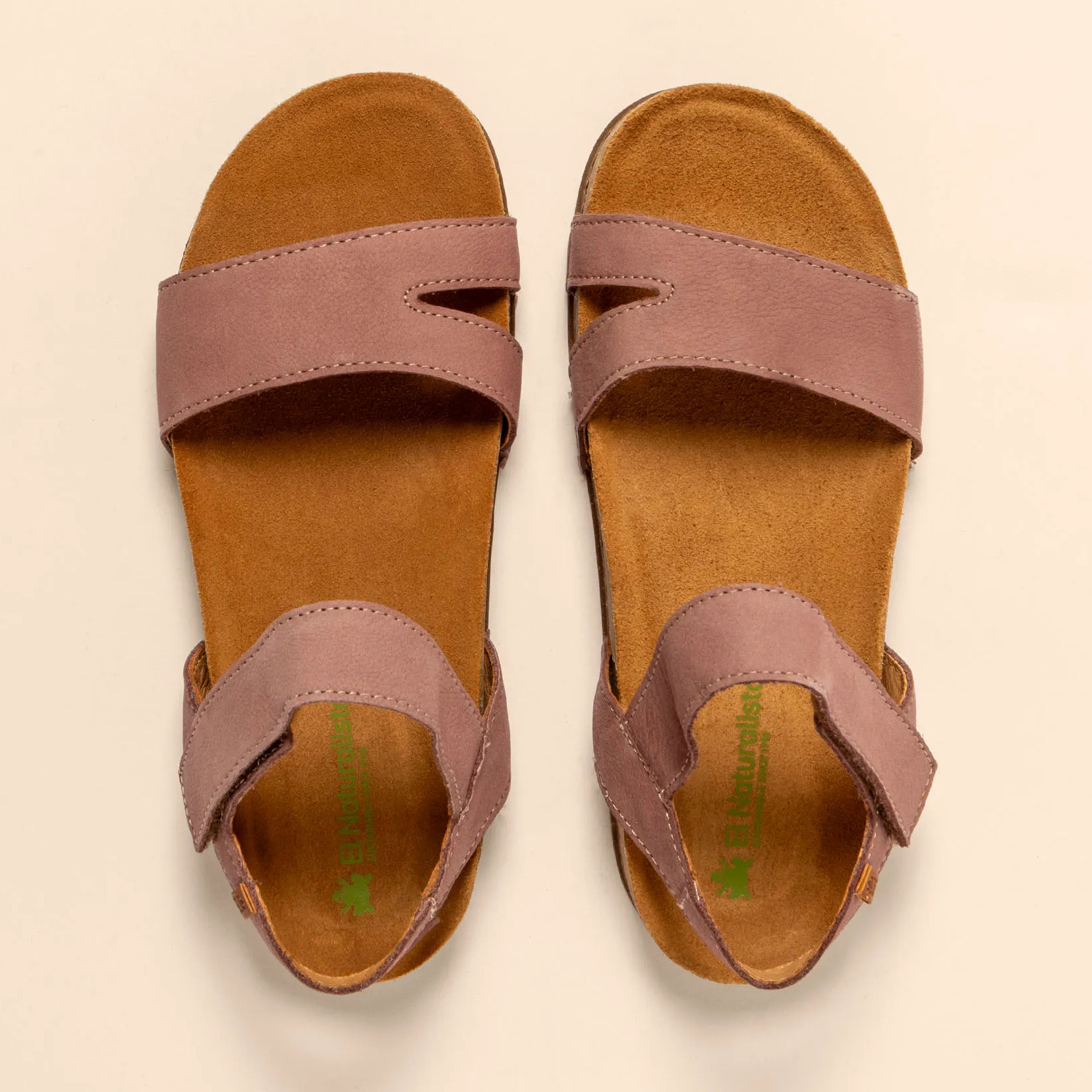 Sandalias N5790 NOBUCK LAVADO MALVA / BALANCE color Malva