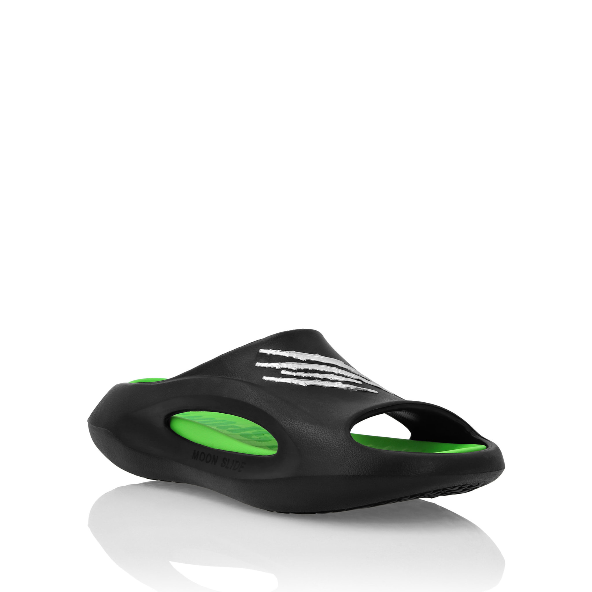 PLEIN SPORT Sandalias planas de goma