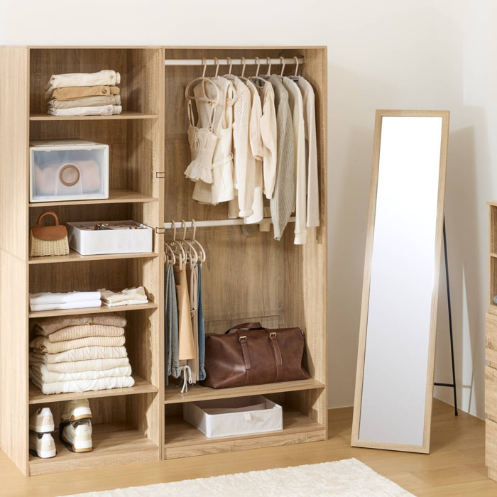 Module penderie Dolo H.180cm beige
