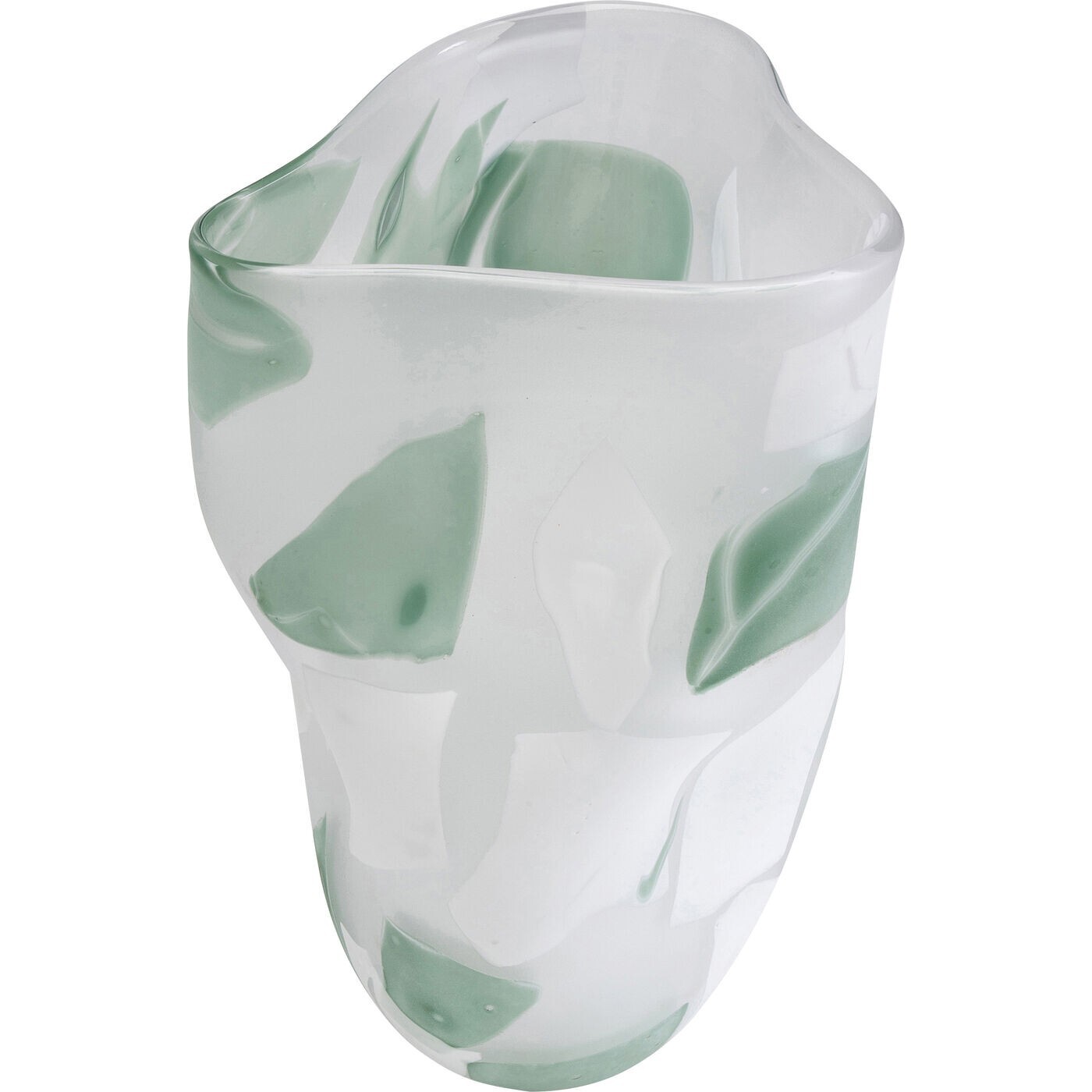 Vase Galicia vert 29cm Kare Design