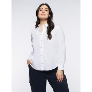 Fiorella Rubino - Camisa blanca - Blanco