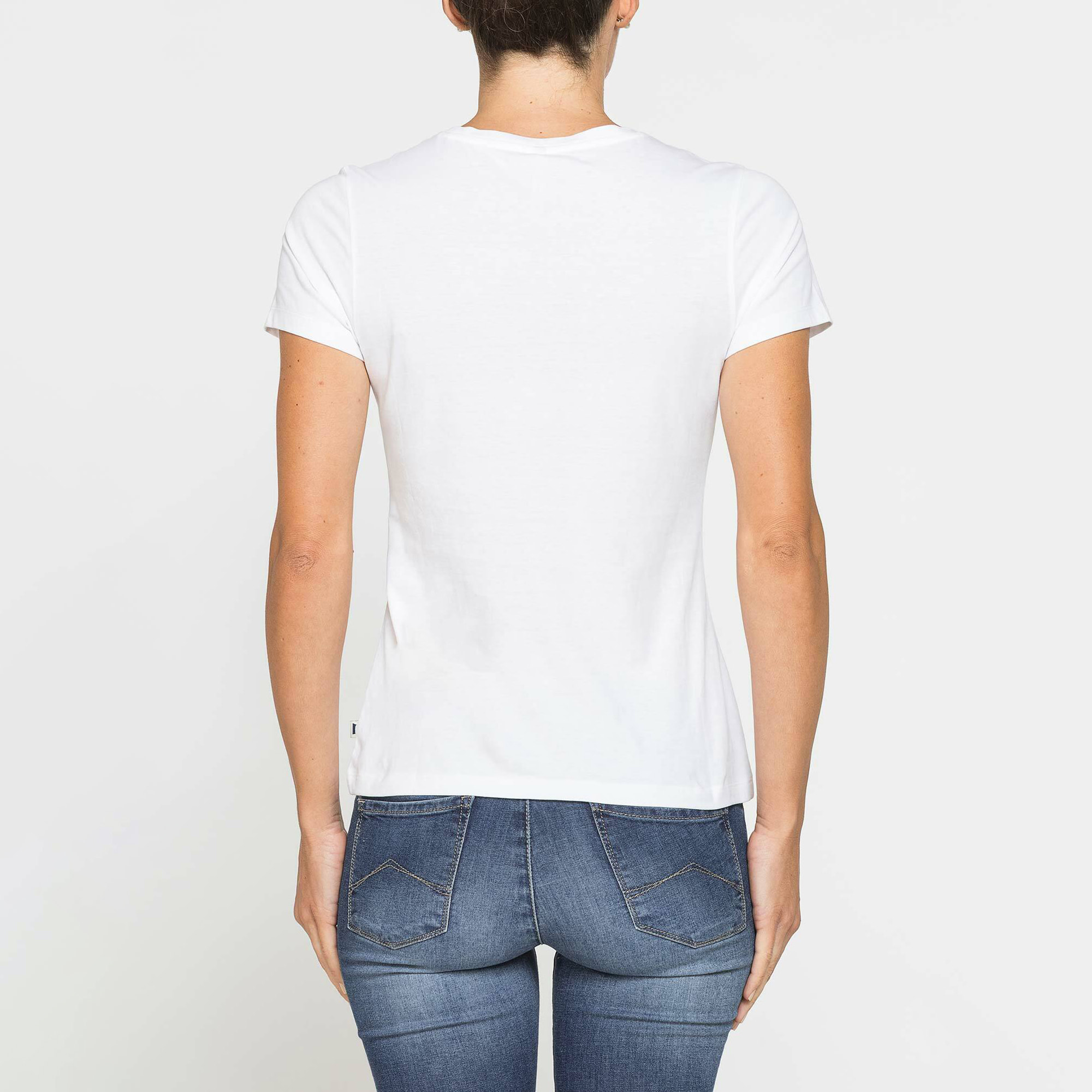 T-SHIRT BASICA IN JERSEY DI PURO COTONE