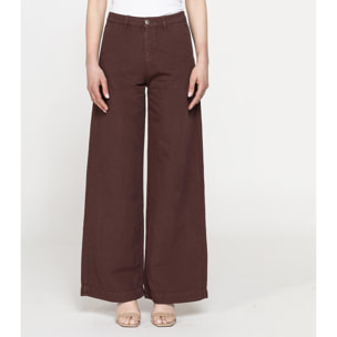 PANTALONE MOD.763 IN TESSUTO LINO COTONE