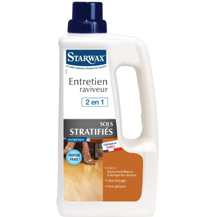 Entretien raviveur parquets et sols stratifiés STARWAX - 1 L - SW961