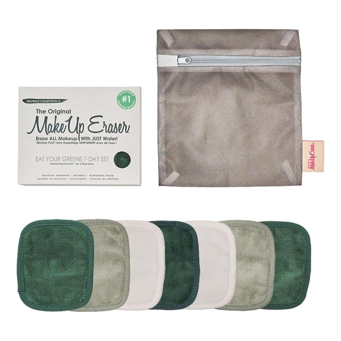 Earthy Neutrals 7-day set - Serviette Démaquillante Réutilisable x7