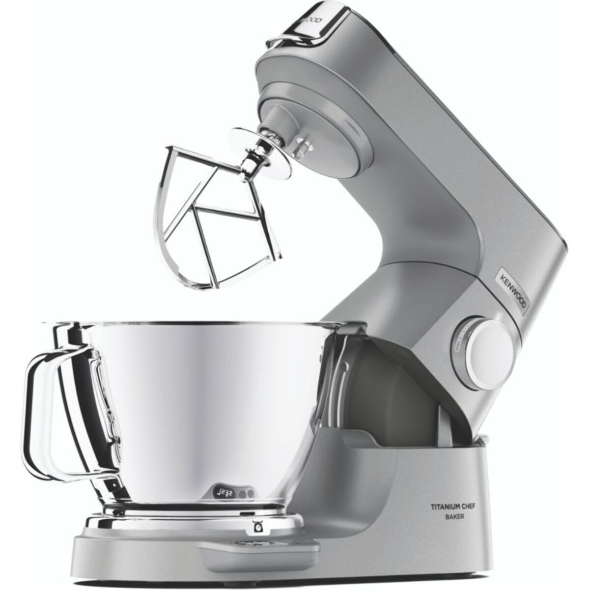 Robot pâtissier KENWOOD KVC85.314SI Titanium Chef Baker