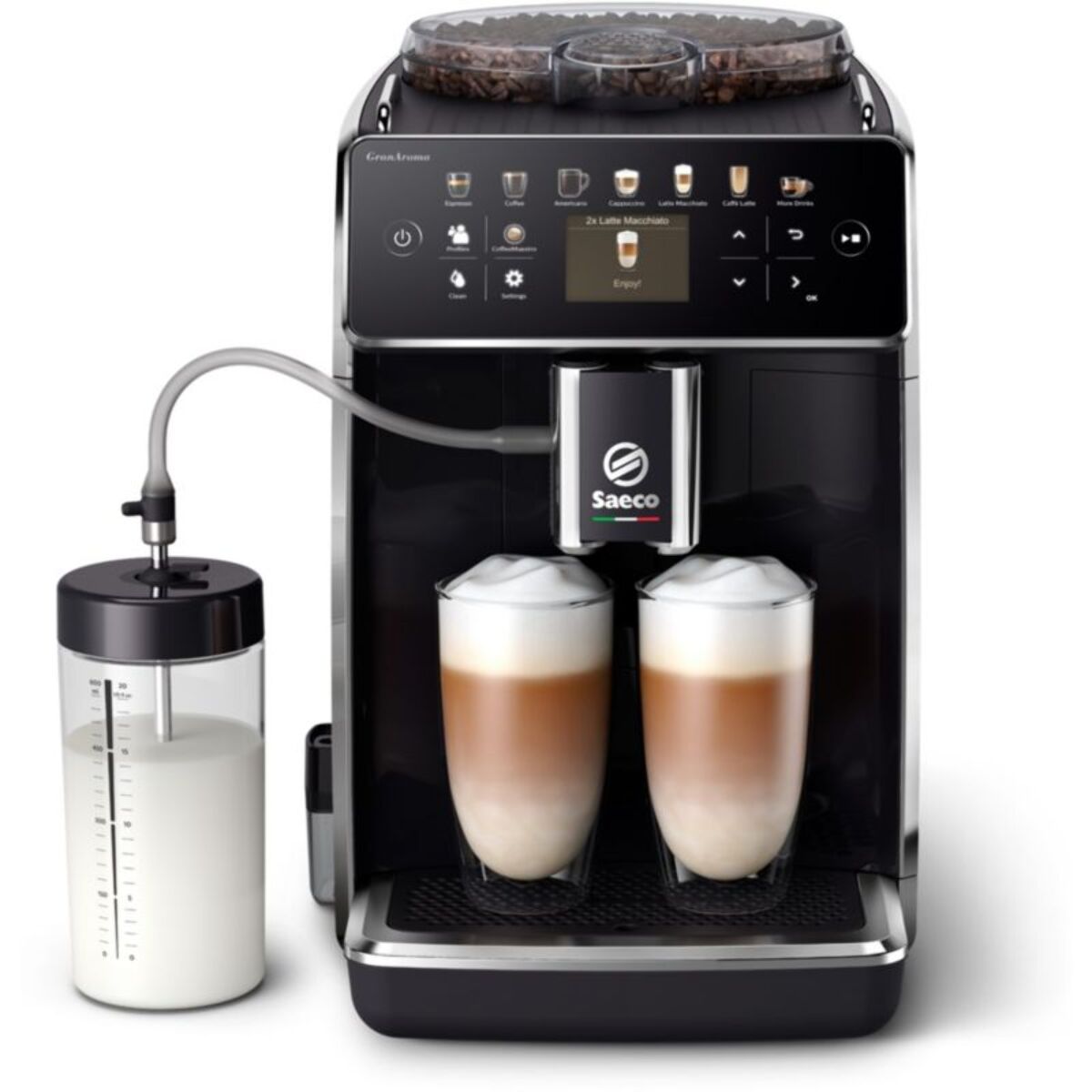 Expresso Broyeur SAECO SM6580/00 GranAroma Noir