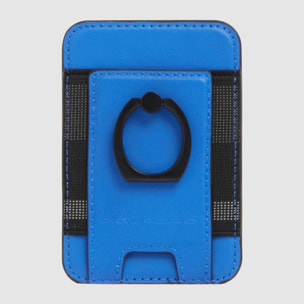 Piquadro Portacarte di credito MagSafe® con anello