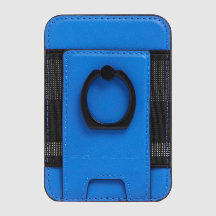 Piquadro Portacarte di credito MagSafe® con anello