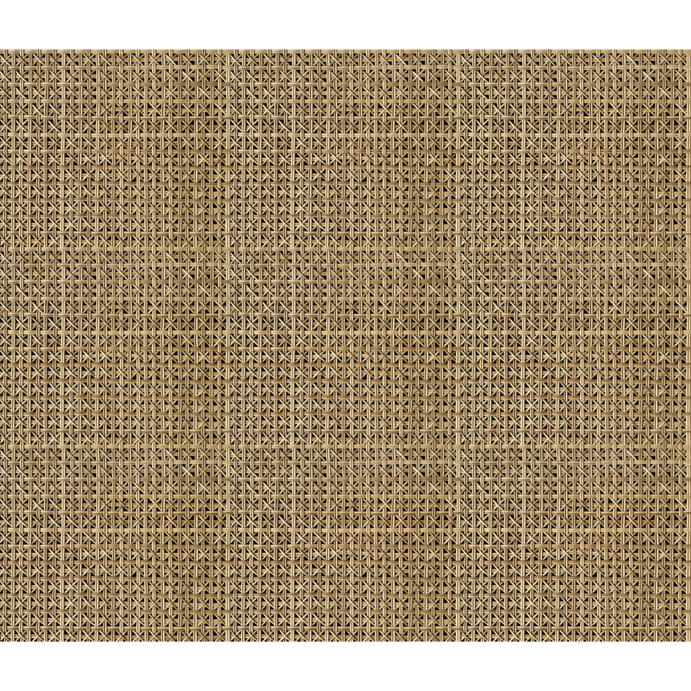 Rouleau revêtement adhésif vinyle au mètre - Sticker mural tête de lit - ROTIN TRESSÉ FORESTIER