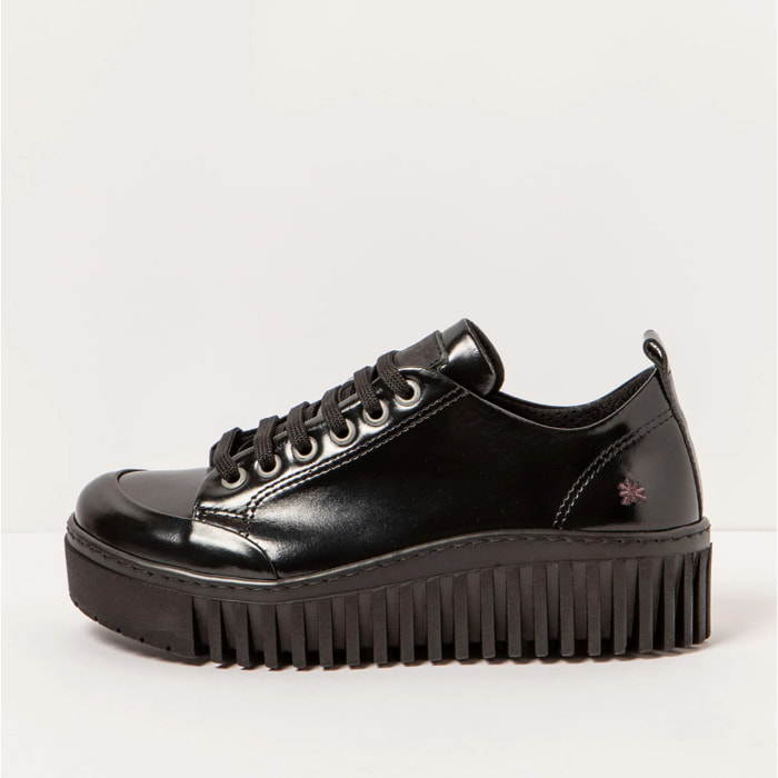 Zapatos 1535 NAPPA SHINNY BLACK/BRIGHTON color Black