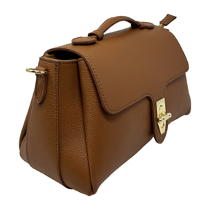 Borsa a Mano Elegante in Vera Pelle Made in Italy
