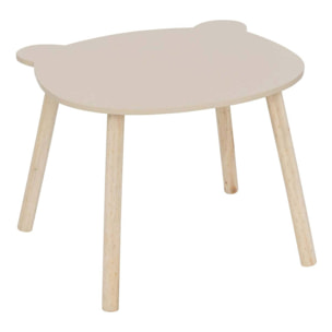 Mesa infantil douceur beige d60cm