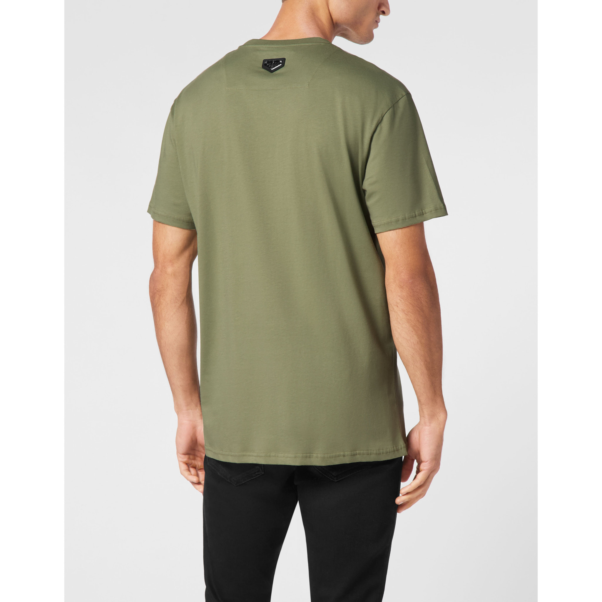 PHILIPP PLEIN T-Shirt Round Neck SKULL