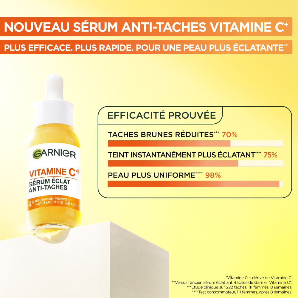 Garnier SkinActive Vitamine C Routine Hydratante Booster D'Eclat